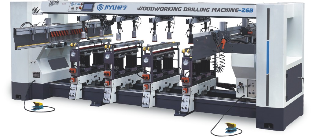 Z6B 木工六(liu)排鑽（雙工作(zuo)台）